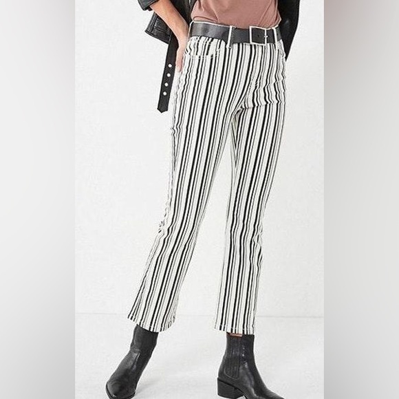 UO BDG Striped Kick flare jeans!! - Picture 5 of 9